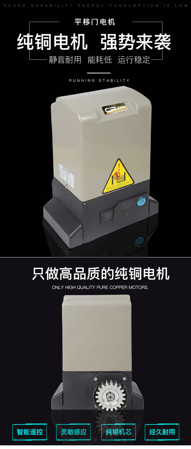 平移门电机